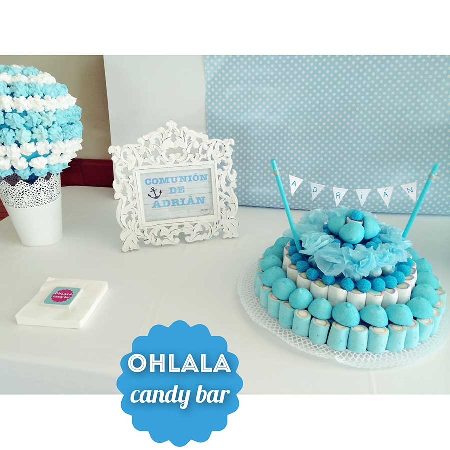 Tartas de chuches - Ohlala Candy Bar, Mesas Golosinas Chuches